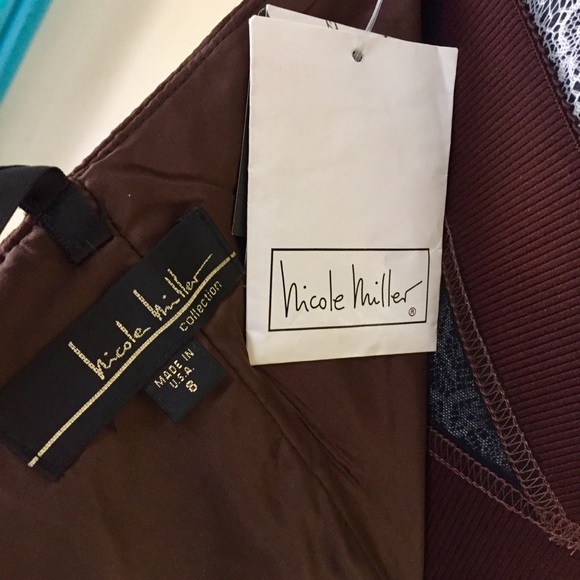 🆕 NICOLE MILLER beaded SILK dress! - Picture 6 of 13